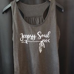 Jeep Tank Top Jeepsy Soul Jeep Girl XL